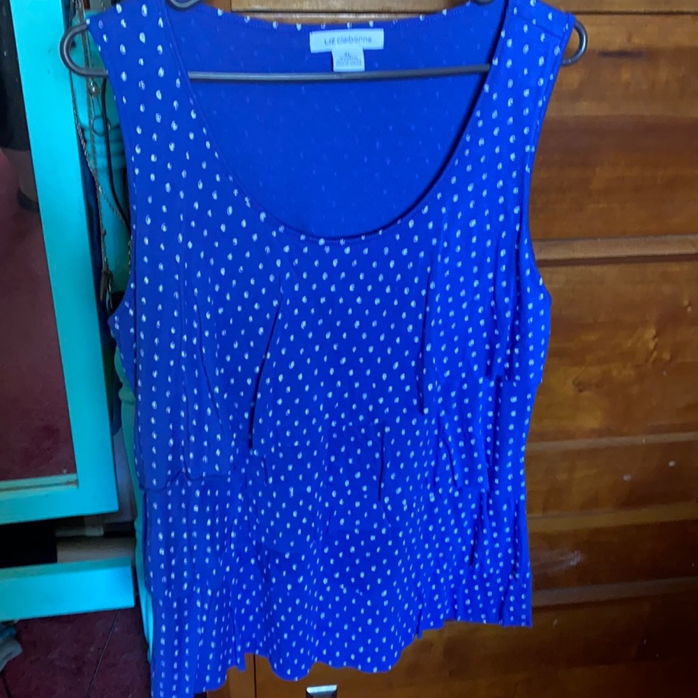 Liz Claiborne Tiered Tank